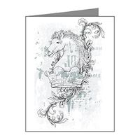 Note Cards (10 Pack) Pony Horse Lover Chess Board Player