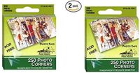 Pioneer Photo Corners Self Adhesive, Clear, 250-Pack (2 pack)