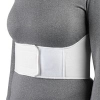 CHAMPION Rib Belt for Women Contoured Female Form Elastic, White, Small