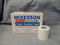 2 Pack McKesson 2" Paper Surgical Tape (12 Rolls) 16-47320