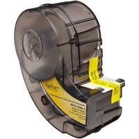 Brady XPS-250-1, 64302 0.25" Dia.x1 White IDXPERT Polyolefin Wire Marking Sleeve, 3 Cartridges of 100 pcs