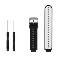 Tkasing Replacement Silicone Smart Wrist Watch Accessory Band Strap for Garmin Forerunner 220/230/235/620/630, (1C)