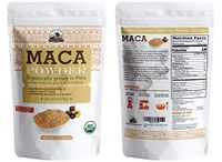 Maca Powder from Peru ! Boosts Immune System ! USDA Certified Organic - Rich in Antioxidants, Helps Energy Boost, Libido, Stamina, Endurance and Mood (1 LB) GILATINIZED