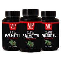 Saw Palmetto for Women Hair Loss - Saw Palmetto Berry Extract 160 MG - Increase Hair Growth - 3 Bottles 180 Softgels