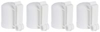 Zareba ITCPW-Z T-Post Safety Cap and Insulator, White, 10 per Bag (Fоur Расk)