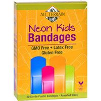 All Terrain Bandages - Neon Kids - Assorted - 20 Count (Pack of 2)