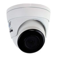 GW Security 8 Megapixel 2160P Sony Starvis Network PoE Weatherproof UltraHD 4K Security Dome IP Camera Power Over Ethernet (Refurbished)
