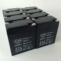 SPS Brand 6V 8.5Ah SLA Replacement Battery for Sure Light 3909 (10 Pack)