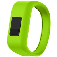 QGHXO Band for Garmin Vivofit Jr/Vivofit Jr. 2, Soft Silicone Replacement Watch Band Strap for Garmin Vivofit Jr/Vivofit Jr. 2 Activity Tracker, Small, Large (Lime, Small: 5.7")