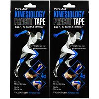 Pure-Aid Kinesiology Precut Tape Knee Elbow & Wrist(2 Pack)
