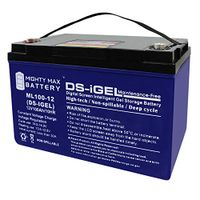 Mighty Max Battery 12V 100AH Gel Battery Replacement for Permobil X850 Corpus Brand Product