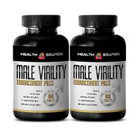 Ginseng Complex - Male Virility 1300MG - Increase Sensitivity (2 Bottles)