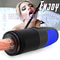Lovely and Fascinating Male Automatic Piston Cup Intelligent Thrusting Powerful Sucking Male Masturbation Electric Vibrating Masturbator Cup 3D Sexyyy Underwear for Men T-Shirt