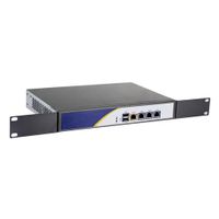 [HUNSN RS17],Firewall,VPN, Network Security Appliance,Router PC,Intel Quad Core J1900,(Gray),[4 Intel Gigabit LAN/2USB/1VGA/Fanless/2 Reserved Fan],(4G RAM/32G SSD)