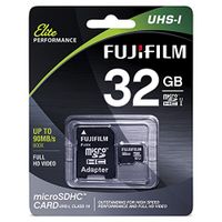 Fujifilm Elite 32GB microSDHC Class 10 UHS-1 Flash Memory Card 600x / 90MB/s