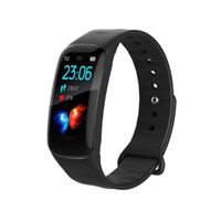 sandinged Unisex Waterproof Digital Display Buckle Closure Smart Bracelet Smart Watch Smart Watches