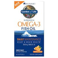 Minami Nutrition MorEPA Optimal EPA-DHA Orange 60 softgels