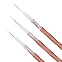 50ft RG-142 Coax Cable Low Loss M17/60 Thin Coaxial Cable Silver-Plated Coppe Double Braid Teflon Jacket by XRDS-RF