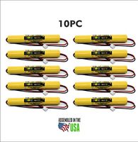 10pc Gold Peak/DANTONA GP2800-RD Replacement Battery