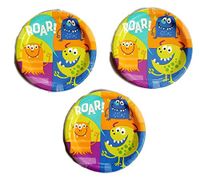 Fun Monsters Birthday Party Plates (24) Party Bundle