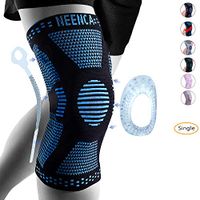 NEENCA Professional Knee Brace,Knee Compression Sleeve Support for Men Women,Medical Grade Knee Protector for Running,Meniscus Tear,Arthritis,Joint Pain Relief (Blue, XX-Large)