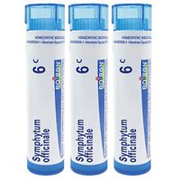 Boiron Symphytum officinale 6c, 80 pellets, homeopathic Medicine That Promotes Healing of Bone Trauma, 3 Count