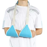 Arm Support for Women, Adjustable Children Adult Arm Sling Shoulder Support Sprain Fracture Brace Strap(Blue)