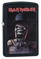 Zippo Iron Maiden Black Matte Lighter