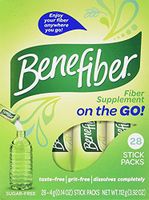 Benefiber Taste-Free, Sugar-Free Fiber Supplement Stick Packs for Digestive Health - Family Size 2 Pack ( 56 Count Total )
