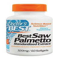 Doctor's Best Saw Palmetto Extract - 320 mg - 60 Softgels