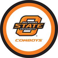 Mayflower Distributing Company 53069 12 Count Oklahoma State Plates, 7", Multicolor