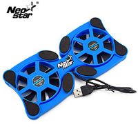 Foldable USB Laptop Cooling Pads With Double Fans Mini Octopus Notebook Cooler Cooling Pad For 7-15 Inch Notebook Laptop