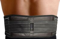 Didakay Amazing Back Brace Belt + Free e-Book - Dual Use: Lower Lumbar & Sciatica Support and Self-Heating Acupuncture Magnetic Therapy for Muscles & Circulation FDA