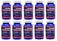 Xtreme Testrone Male Enhancement Increase Strength Stamina Endurance Potency Horny Goat Weed 60 Tablets Per Bottle (10 Bottles)