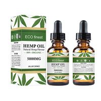 Hemp Seed Oil Drops 30ML 1 FI OZ Hemp Oil Extract All Natural Drops 100% Organic Non-GMO Rich in Omega.Used to Relieve Pain and Stress - Powerful Edible and Topical use 3,6,9 (30ml,5000mg)