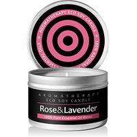 I & Candle Aromatherapy Soy Wax Scented Candles (Rose & Lavender)