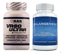 Set of Penis Enlargement Supplement Male Enhancement Pill Vaso Ultra and ENLARGNEXX