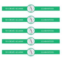 9.8 x 1.4 inches Sticker Labels Food Wrapping Sticker Decorative Baking Sealing Label 120pcs - 12
