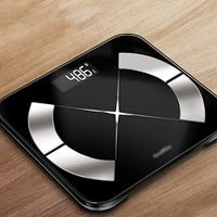 XF Scales Body Fat Scale - Digital Bathroom high Precision Body Fat Scale iOS and Android Smartphone apps Bathroom Accessorie (Color : C1)