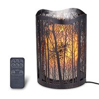 Candle Light Aromatherapy Essential Oil Diffuser,Humidifier,Ultrasonic,Quiet,Cool Mist,Adjustable Mode,Time Setting,Color Light Changing,Waterless Auto Off,for Baby,Home, Office,Gifts,Yoga,Zen
