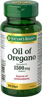 Nature's Bounty Oil of Oregano 1500 mg 90 Liquid Softgels (Packaging May Vary)