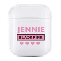 Youyouchard Blackpink Airpods Case, JISOO Jennie Rose Lisa Airpods Case AirPods Accessories Portable & Protective Transparent Cover Case for Airpods(Jennie)