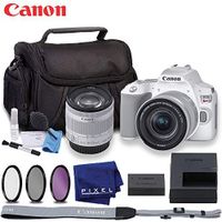 Canon EOS Rebel SL3 DSLR Camera with 18-55mm Lens (White)(US Model) - Standard Kit