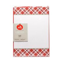 Red Plaid Invitations