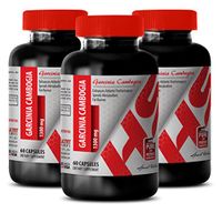 Garcinia cambogia Tablets - Garcinia CAMBOGIA 1300MG - for Digestive Health (3 Bottles)