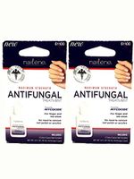Set of 2 Nailene Maximum Strength Antifungal Treatment 61100 with Nail Grinders 079181611008