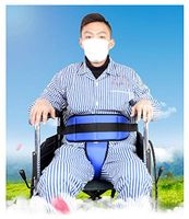 BIHIKI Wheelchair Seat Belt, Adjustable Wheelchair Safety Harness,Medical Restraints Harness, Wheelchair Strap Belt,Safety Harness Strap Anti-Slip Positioning Band