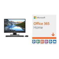 Dell-Inspiron AIO 3475 All in One Computer, Black (i3475-A802BLK-PUS) with Microsoft Office 365 Home | 12-month subscription with Auto-renewal