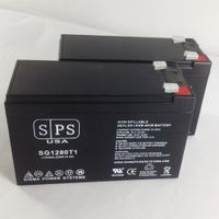 Replacement Battery for APC Back-UPS XS XS1500 (BX1500G) 12V 8Ah UPS Battery (2 Pack) -