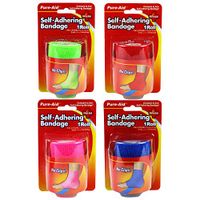 PURE-AID Self-Adhering Bandage (Blue)